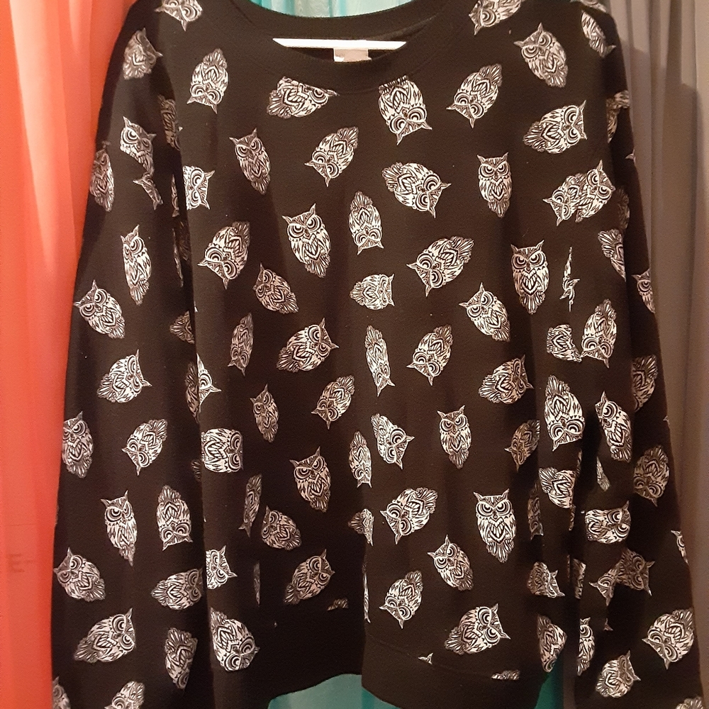 No Boundaries owl sweatshirt